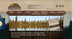 Desktop Screenshot of laclejeunewildernessresort.com